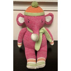 Midwest-CBK 2010 Pink Elephant Elroy Hat & Scarf 12” Seated Magnetic Hands/Feet